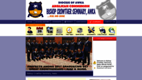 What Bishopcrowtherseminaryawka.com website looked like in 2020 (3 years ago)