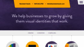 What Backslashstudio.com website looked like in 2020 (5 years ago)