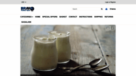 What Bravo-probiotic-yogurt.com website looked like in 2020 (3 years ago)