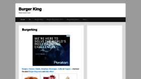 What Burgerking-com.com website looked like in 2020 (3 years ago)