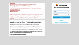 What Beta.boxofficeessentials.com website looked like in 2020 (3 years ago)