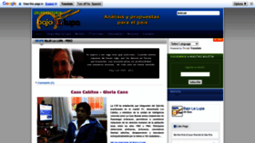 What Bajolalupa.org website looked like in 2020 (3 years ago)