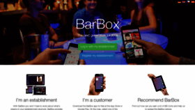 What Barboxapp.com website looked like in 2020 (5 years ago)