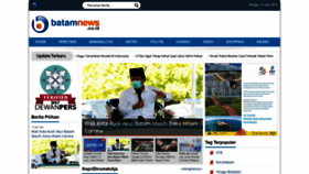 What Batamnews.co.id website looked like in 2020 (3 years ago)