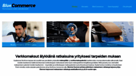 What Bluecommerce.fi website looked like in 2020 (3 years ago)