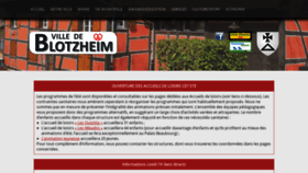 What Blotzheim.fr website looked like in 2020 (3 years ago)