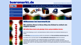 What Bueromarkt.de website looked like in 2020 (3 years ago)
