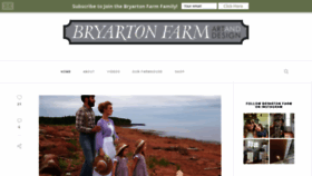 What Bryartonfarm.com website looked like in 2020 (3 years ago)