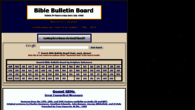 What Biblebb.com website looked like in 2020 (3 years ago)