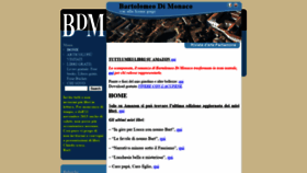What Bartolomeodimonaco.it website looked like in 2020 (3 years ago)