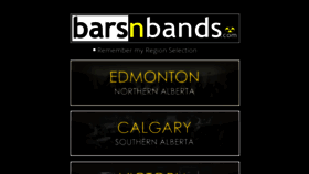 What Barsnbands.com website looked like in 2020 (3 years ago)