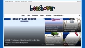 What Beeshower.com website looked like in 2020 (3 years ago)