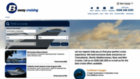 What Bawaycruising.co.uk website looked like in 2020 (3 years ago)