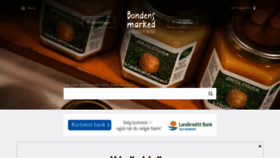 What Bondensmarked.no website looked like in 2020 (3 years ago)