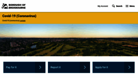 What Broxbourne.gov.uk website looked like in 2020 (4 years ago)