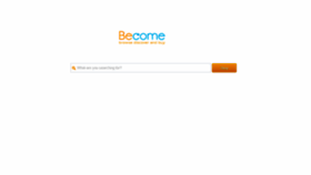 What Become.com website looked like in 2020 (3 years ago)