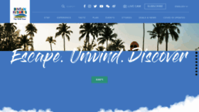 What Bintan-resorts.com website looked like in 2020 (3 years ago)