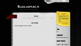 What Blog.ugm.ac.id website looked like in 2020 (3 years ago)
