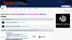What Bangkok-addicts.com website looked like in 2020 (3 years ago)