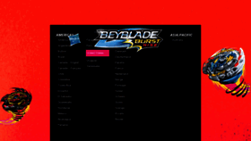 What Beyblade.hasbro.com website looked like in 2020 (3 years ago)