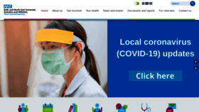 What Bswccg.nhs.uk website looked like in 2020 (3 years ago)