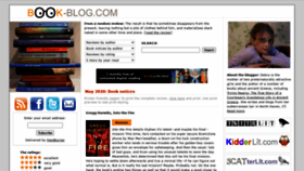 What Book-blog.com website looked like in 2020 (3 years ago)