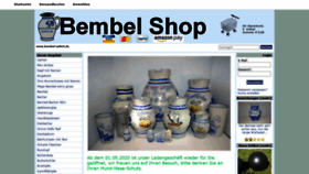 What Bembel-seifert.de website looked like in 2020 (3 years ago)