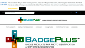What Badgeplus.com website looked like in 2020 (3 years ago)
