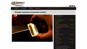 What Blancomet.lt website looked like in 2020 (3 years ago)