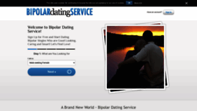 What Bipolardatingservice.com website looked like in 2020 (3 years ago)