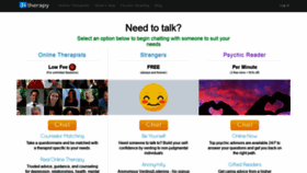What Blahtherapy.com website looked like in 2020 (3 years ago)