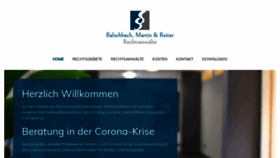 What Balschbach-martin.de website looked like in 2020 (3 years ago)
