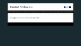 What Blackbookmembers.info website looked like in 2020 (3 years ago)