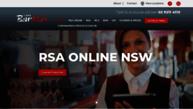 What Barmax.com.au website looked like in 2020 (3 years ago)