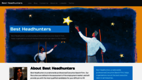 What Bestheadhunters.com website looked like in 2020 (3 years ago)