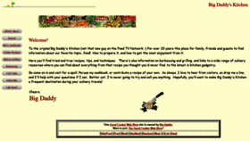What Bigdaddyskitchen.com website looked like in 2020 (3 years ago)