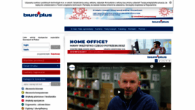 What Biurozplusem.pl website looked like in 2020 (3 years ago)