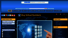What Buyvirtualnumbers.com website looked like in 2020 (3 years ago)