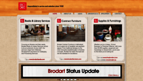 What Brodart.com website looked like in 2020 (3 years ago)