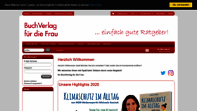 What Buchverlag-fuer-die-frau.de website looked like in 2020 (3 years ago)