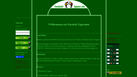 What Bundesliga-tippen.de website looked like in 2020 (3 years ago)
