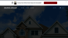 What Burkecthomes.com website looked like in 2020 (3 years ago)