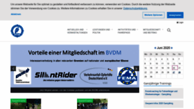 What Bvdm.de website looked like in 2020 (3 years ago)