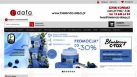 What Bielenda-sklep.pl website looked like in 2020 (3 years ago)
