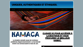 What Boutiquehamaca.com website looked like in 2020 (3 years ago)
