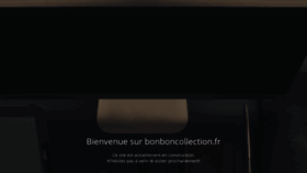 What Bonboncollection.fr website looked like in 2020 (3 years ago)