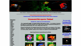 What Bangkokaquarium.com website looked like in 2020 (3 years ago)