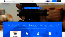 What Blackconnect.com website looked like in 2020 (3 years ago)