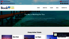 What Bookmyflightticket.com website looked like in 2020 (3 years ago)