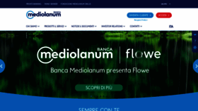 What Bancamediolanum.it website looked like in 2020 (3 years ago)